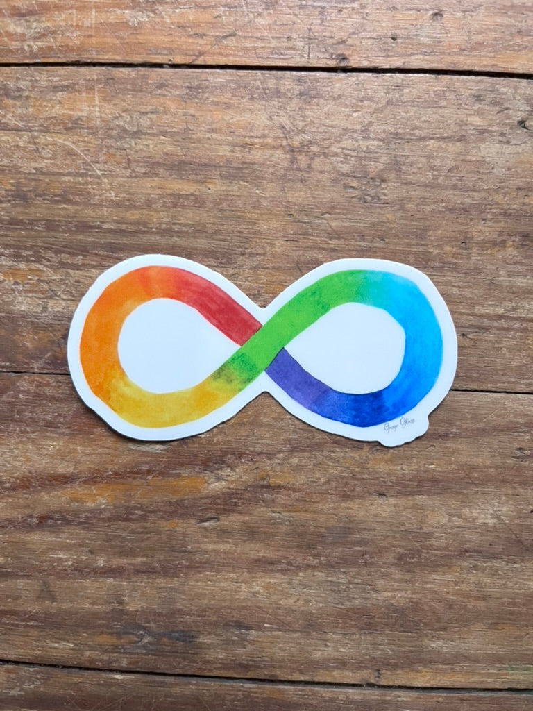 Autism Sticker, 2 x 3 in.