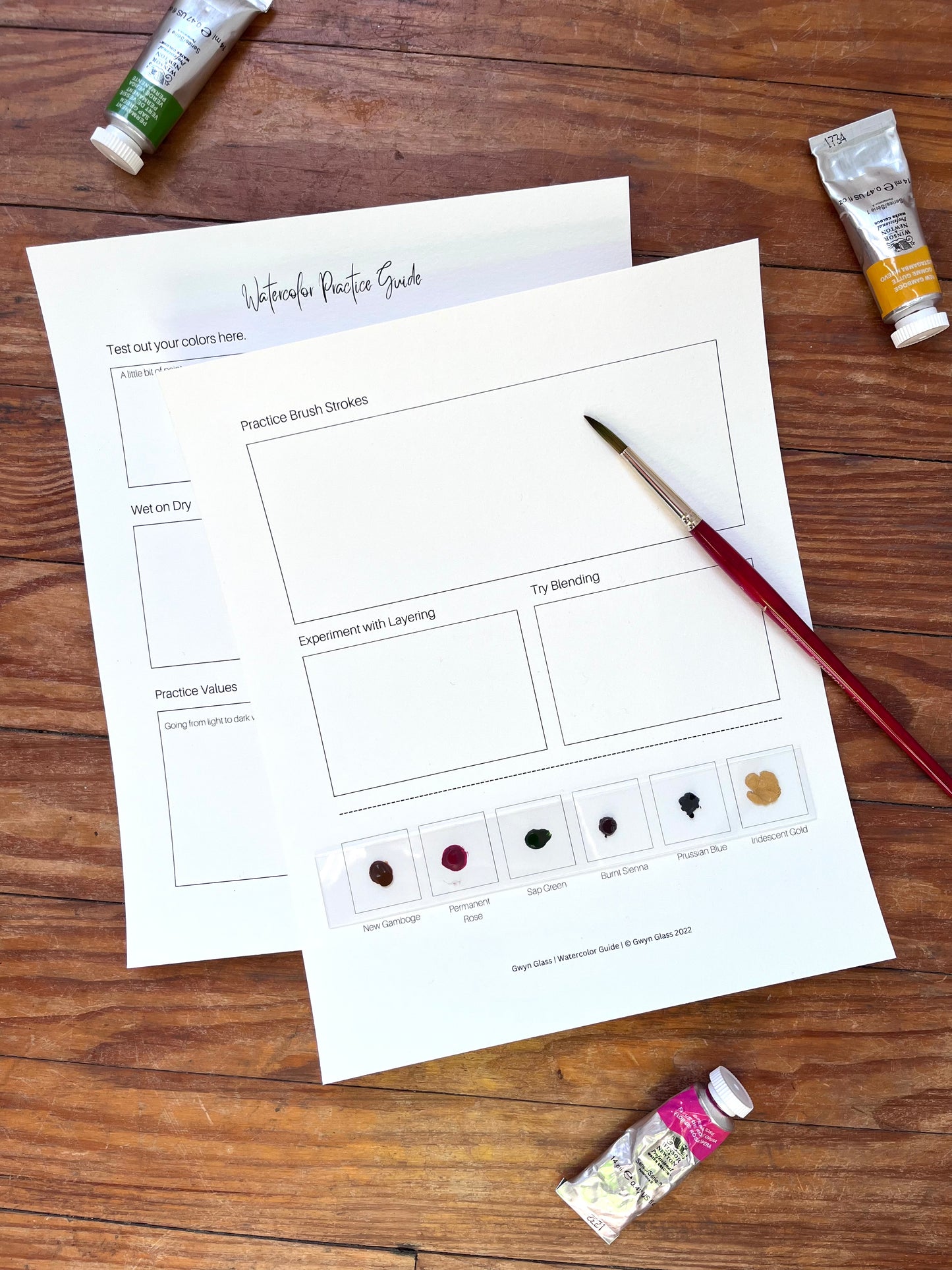 Compass DIY Watercolor Kit
