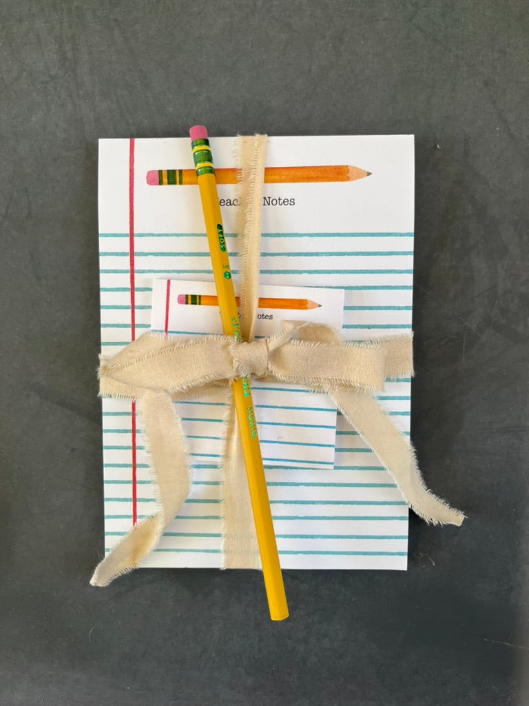 Teacher Notes Note Pad and Post-it Notes® Gift