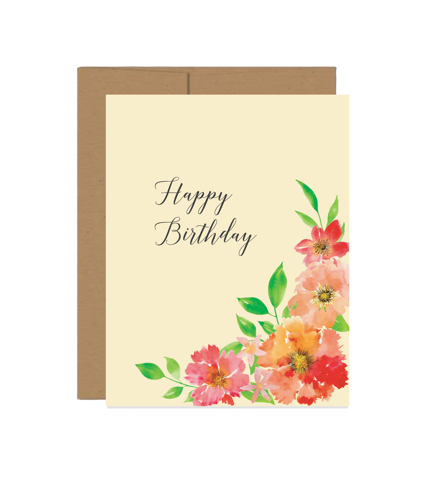 Happy Birthday Bright Florals