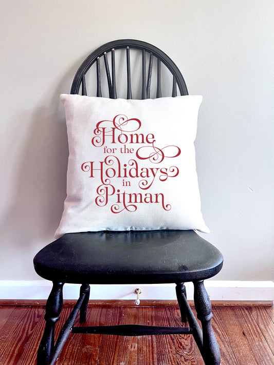 Personalized Home for the Holidays with "Your Town"