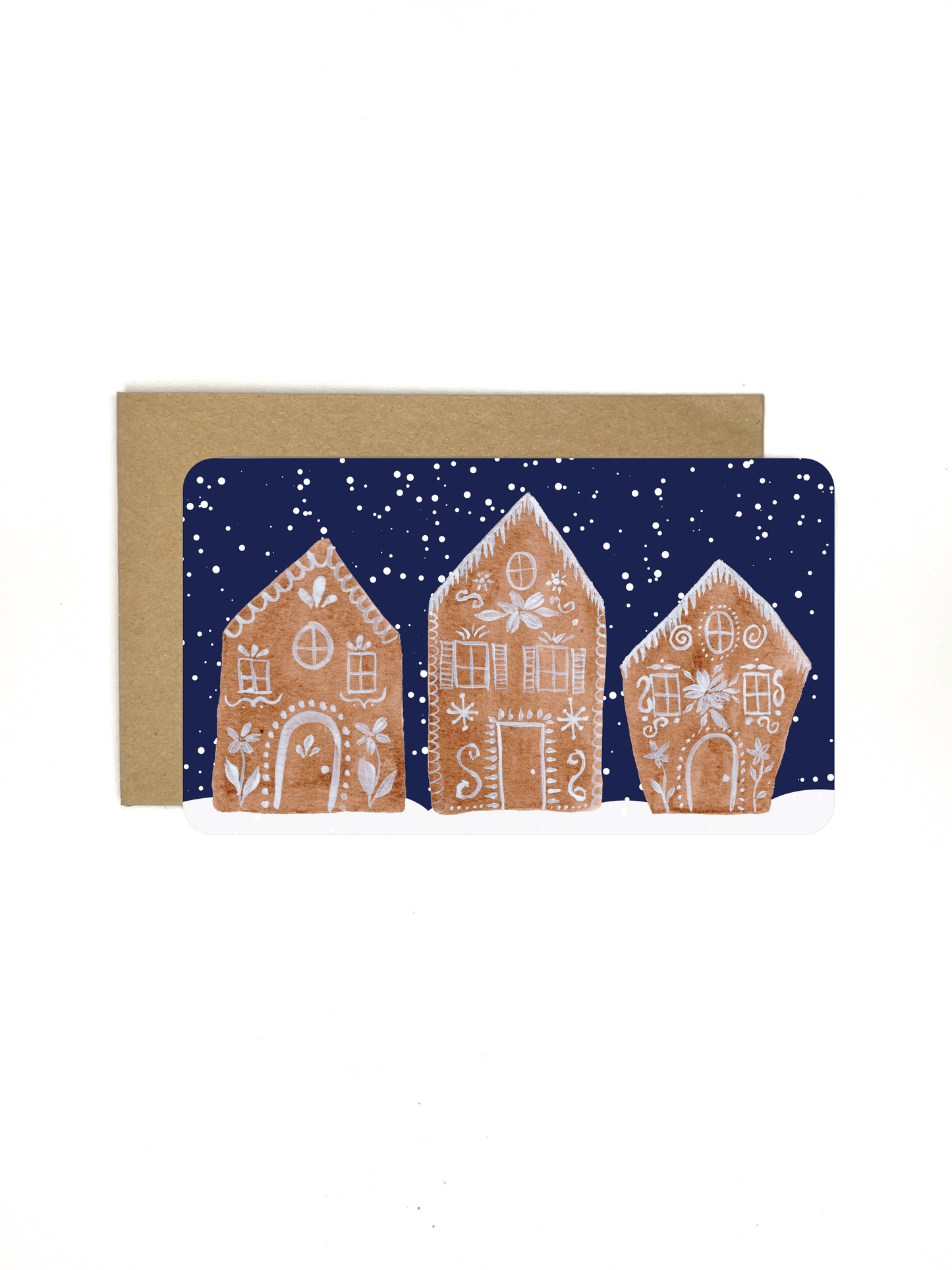 Mini Messages - Gingerbread Houses