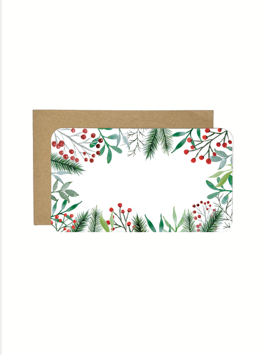 Mini Messages - Christmas Foliage