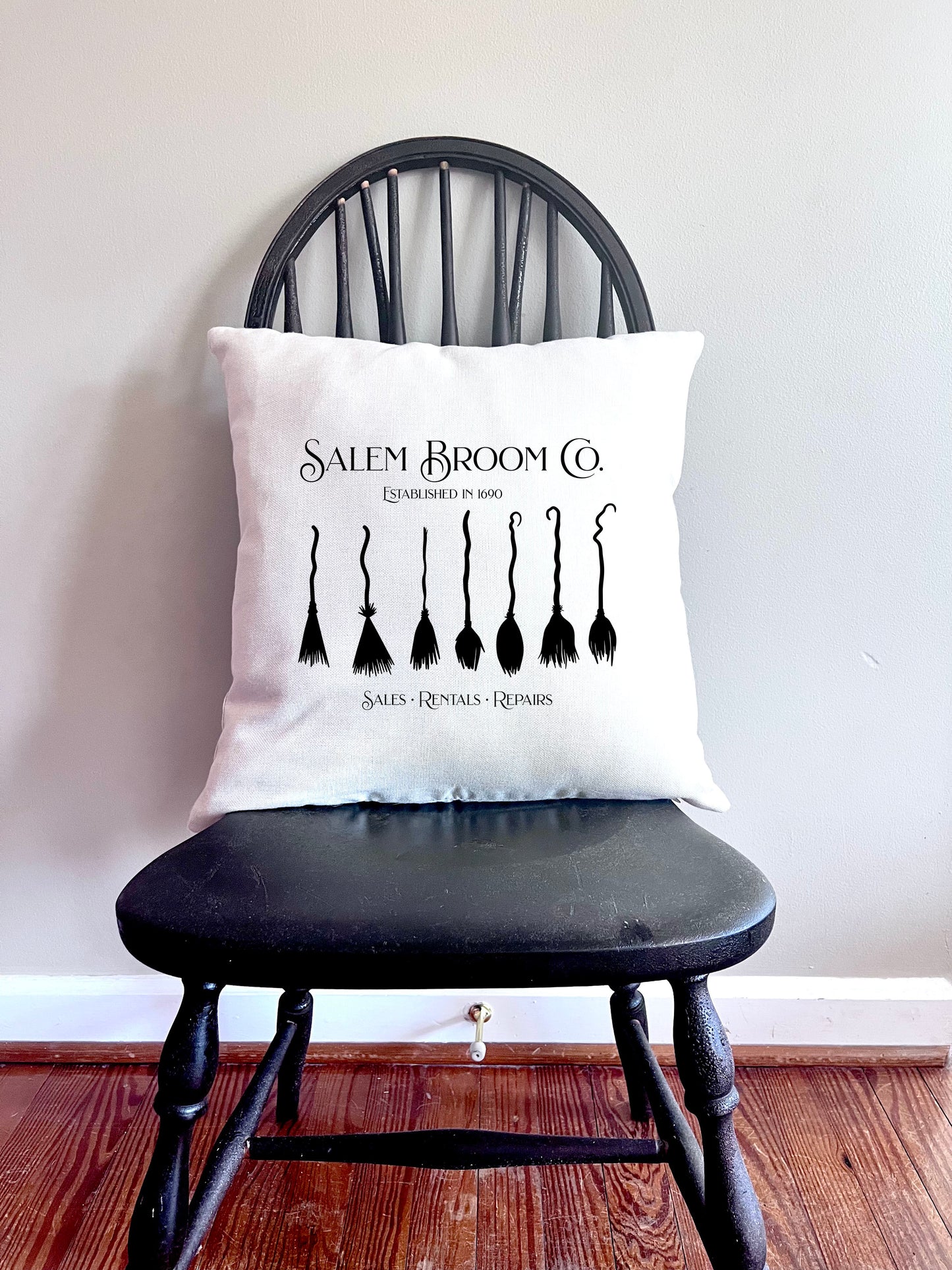 Salem Broom Company Pillow